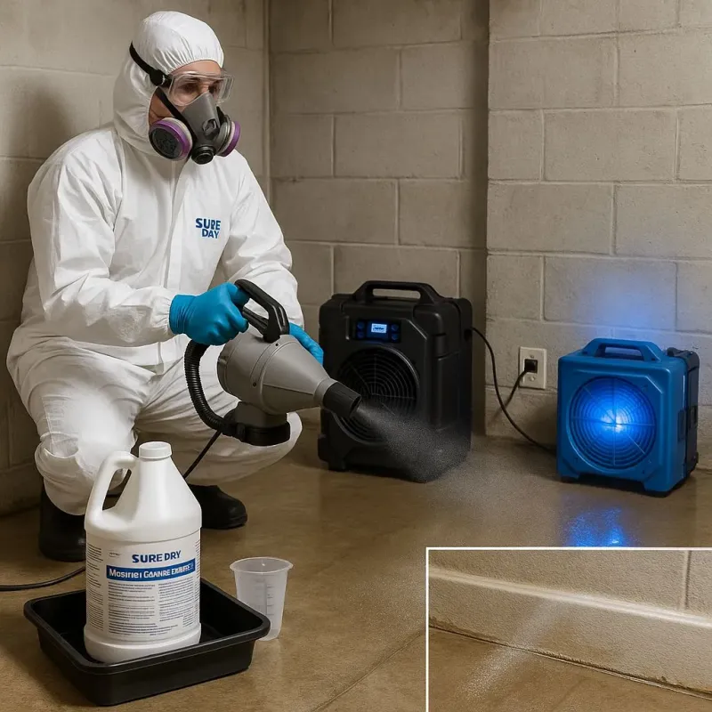 Sanitization and Odor Removal process in High Point, FL