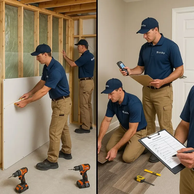 Repairs and Reconstruction process in High Point, FL