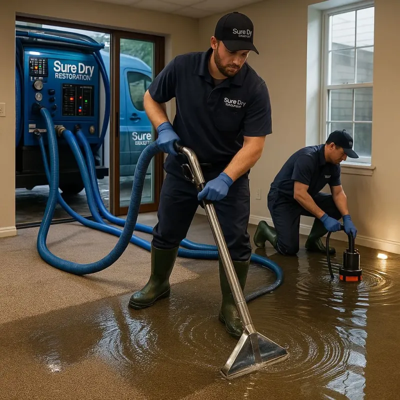 Water Extraction and Removal process in High Point, FL